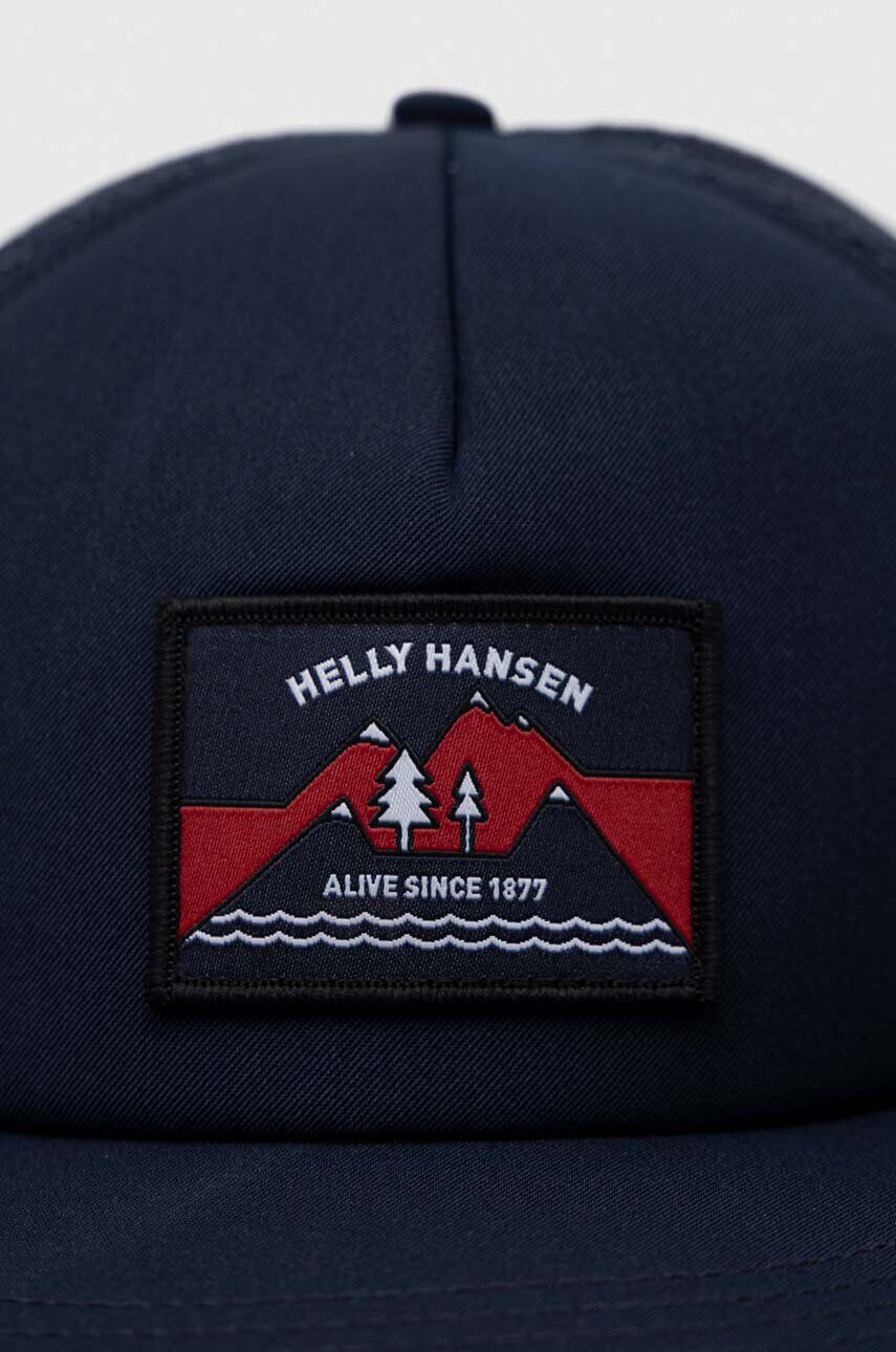 Helly Hansen Čepice tmavomodrá barva s aplikací 67155-001 - Pepit.cz