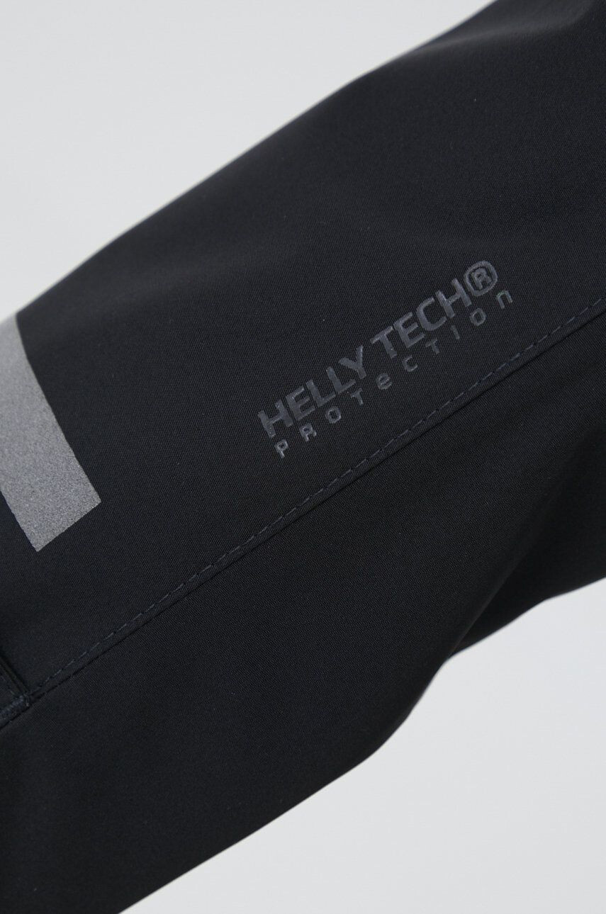 Helly Hansen Nepromokavá bunda Lisburn dámská černá barva přechodná - Pepit.cz