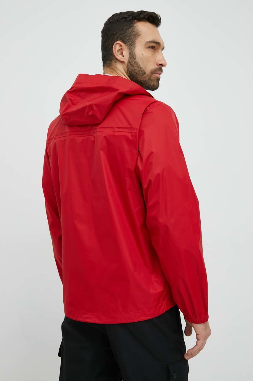 Helly Hansen Nepromokavá bunda loke pánská červená barva 62252-402 - Pepit.cz