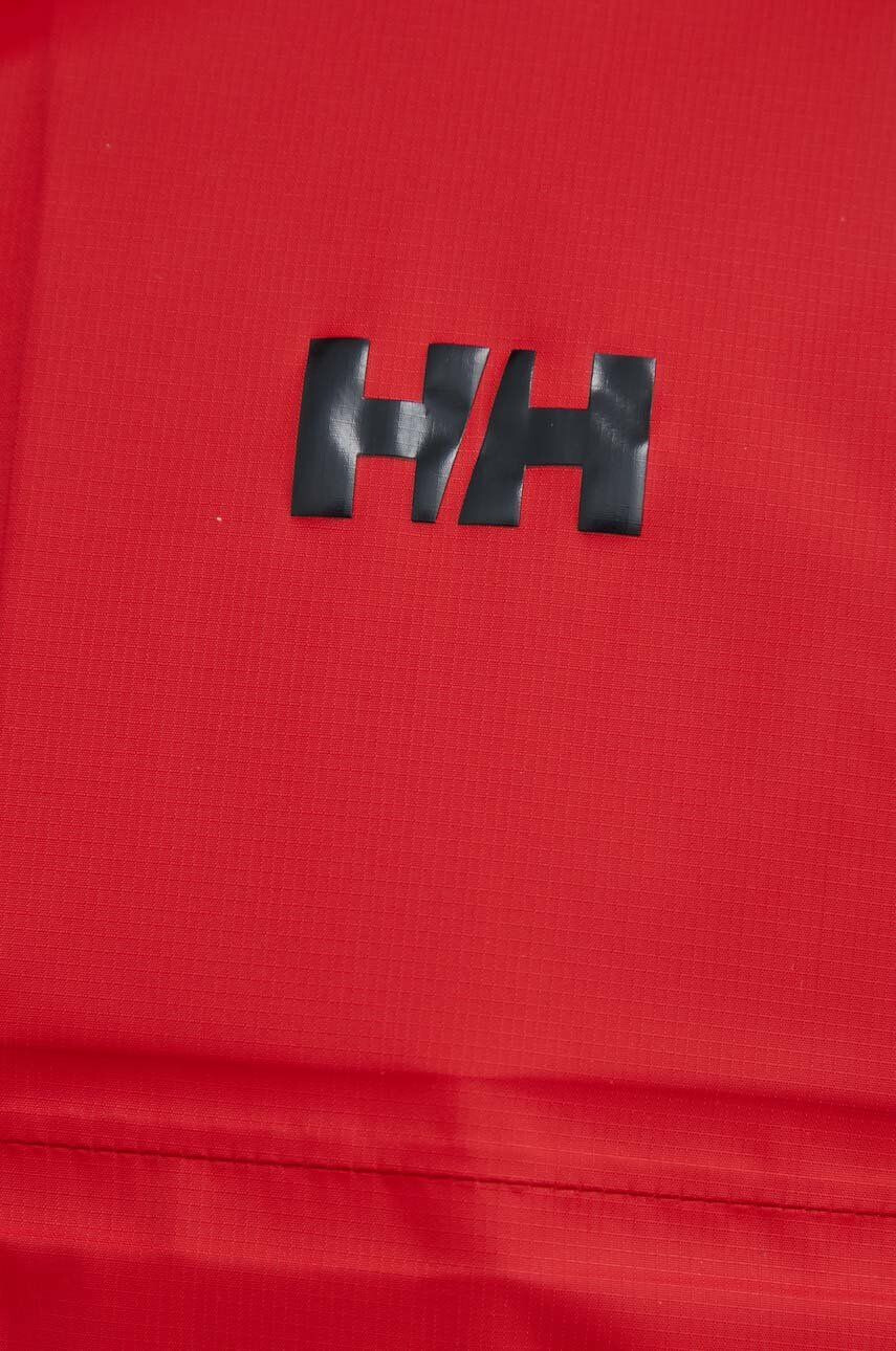 Helly Hansen Nepromokavá bunda loke pánská červená barva 62252-402 - Pepit.cz