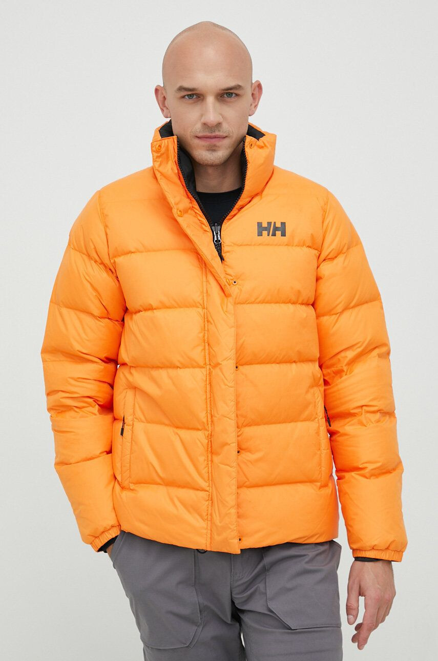 Helly Hansen Oboustranná péřová bunda pánská oranžová barva 53890-325 - Pepit.cz