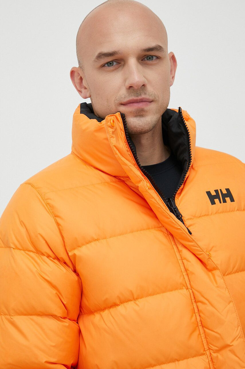 Helly Hansen Oboustranná péřová bunda pánská oranžová barva 53890-325 - Pepit.cz