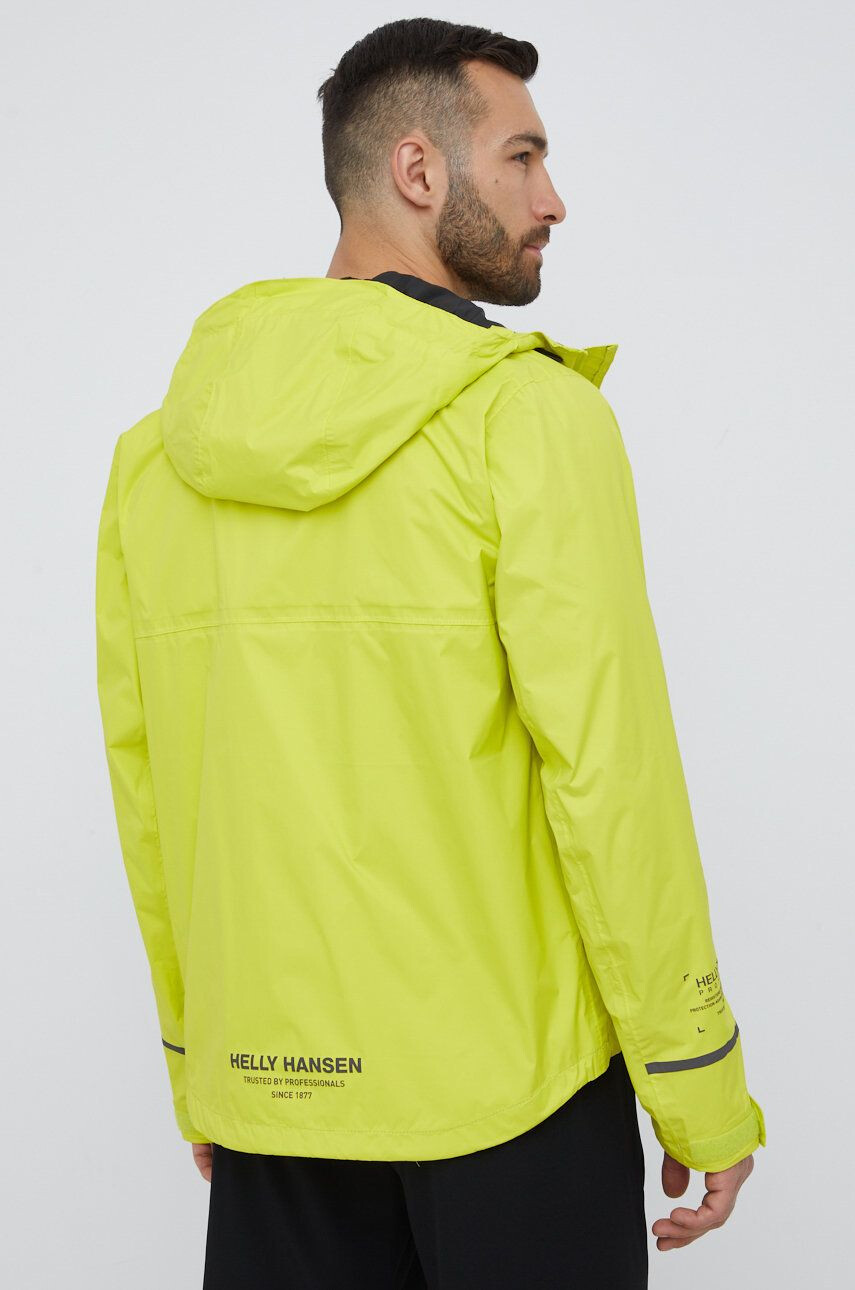 Helly Hansen Outdoorová bunda Ride zelená barva 53696-350 - Pepit.cz