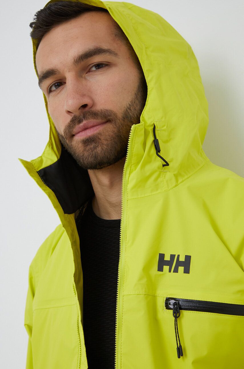 Helly Hansen Outdoorová bunda Ride zelená barva 53696-350 - Pepit.cz