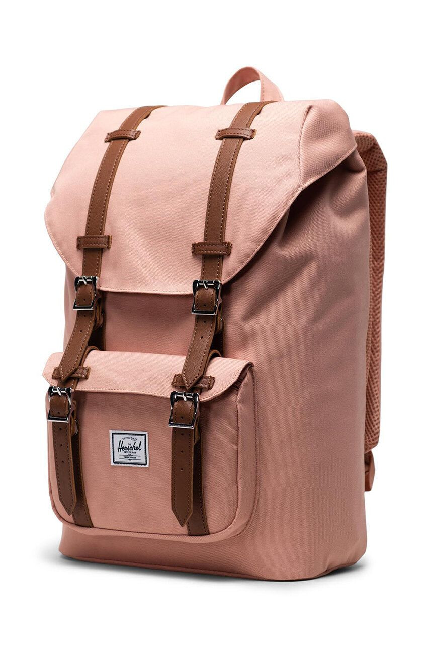 Herschel Batoh oranžová barva velký hladký 10020.05635.OS-CafeCreme - Pepit.cz