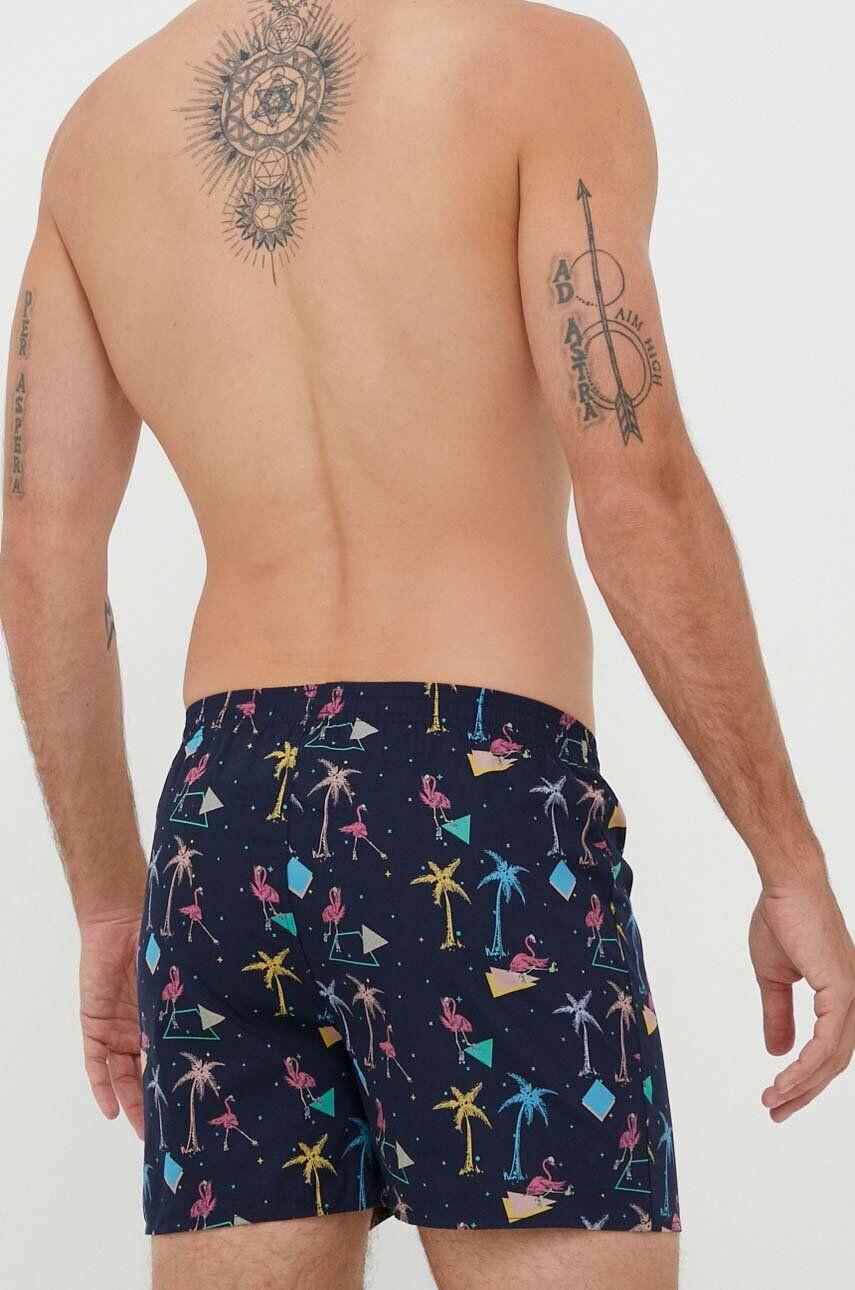 Hollister Co. Bavlněné boxerky 5-pack černá barva - Pepit.cz