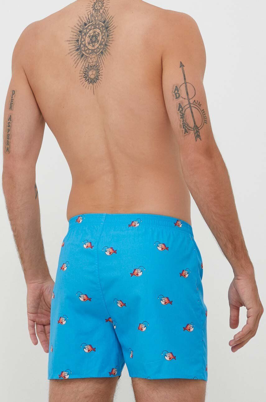 Hollister Co. Bavlněné boxerky 5-pack černá barva - Pepit.cz