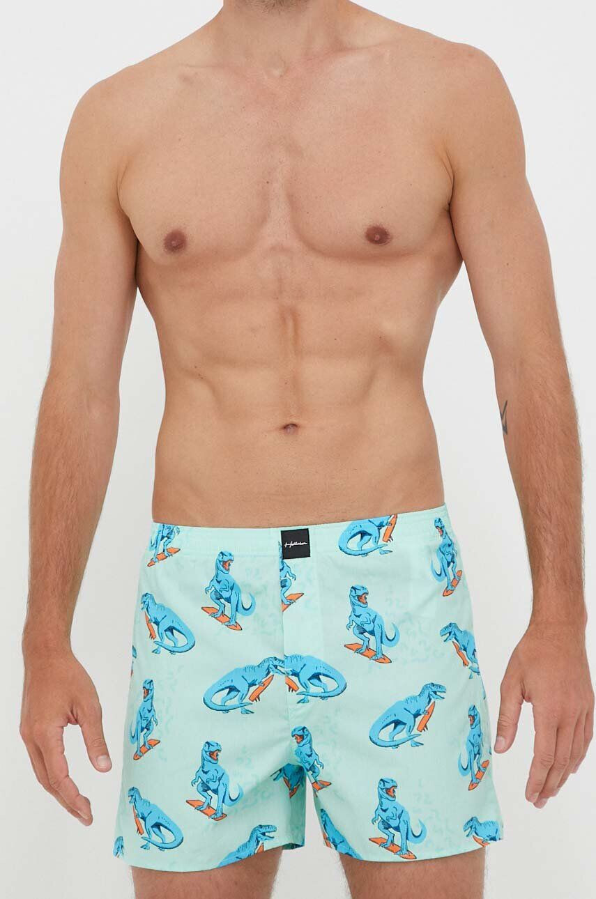 Hollister Co. Bavlněné boxerky 5-pack černá barva - Pepit.cz