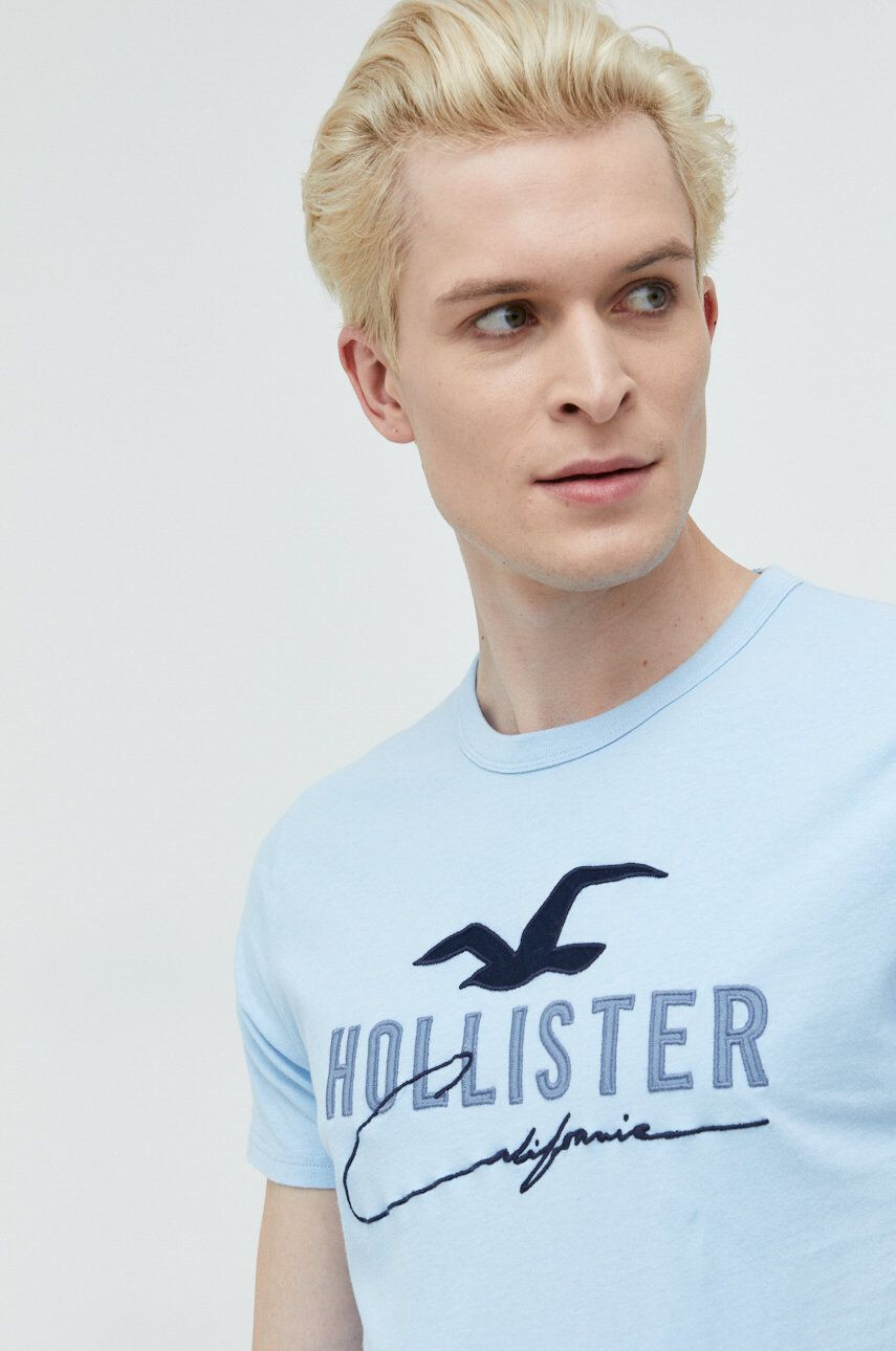 Hollister Co. Bavlněné tričko - Pepit.cz