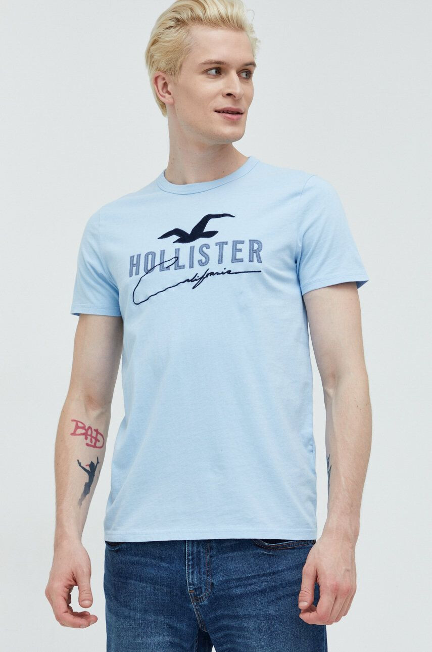 Hollister Co. Bavlněné tričko - Pepit.cz