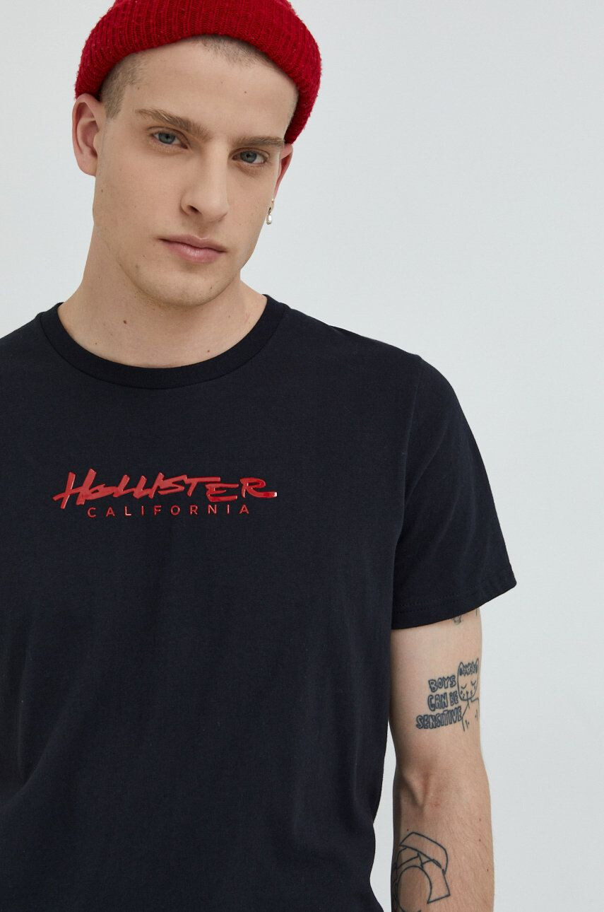 Hollister Co. Bavlněné tričko - Pepit.cz