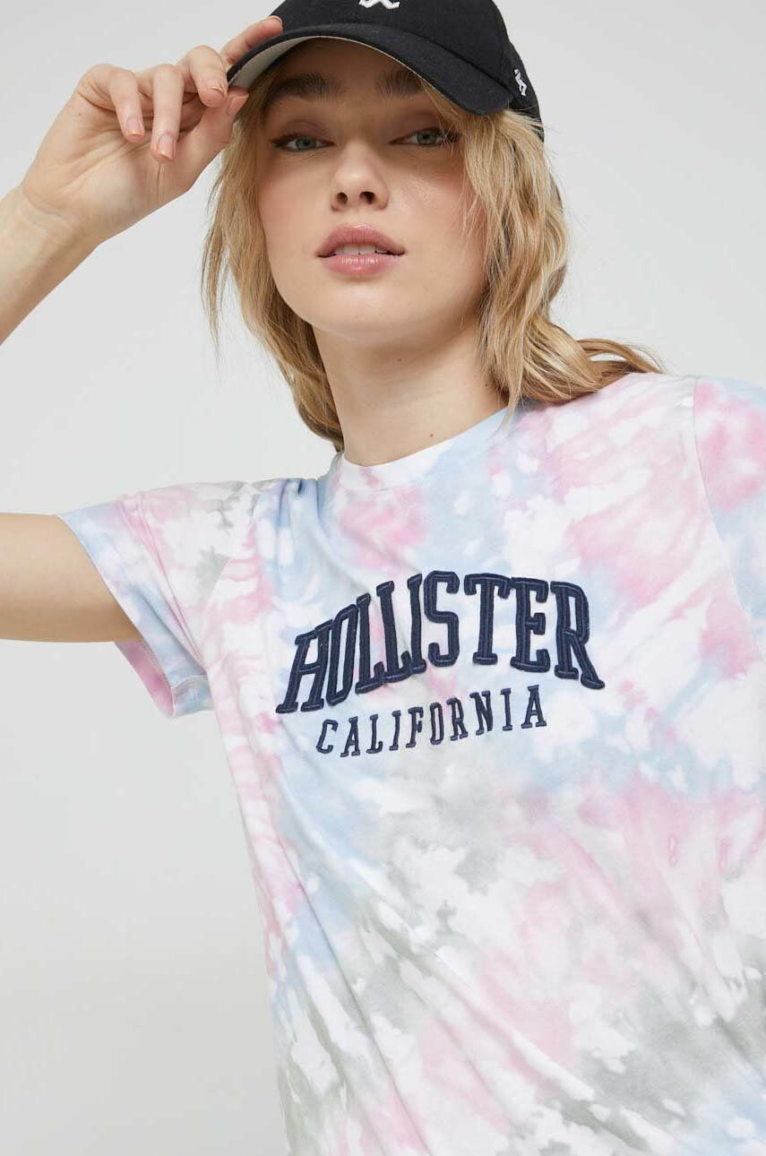 Hollister Co. Bavlněné tričko - Pepit.cz