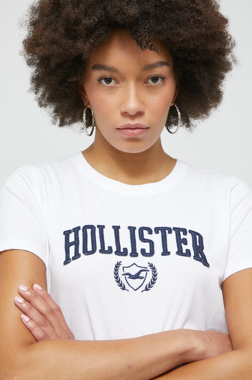 Hollister Co. Bavlněné tričko - Pepit.cz