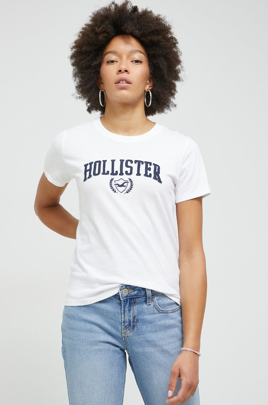 Hollister Co. Bavlněné tričko - Pepit.cz