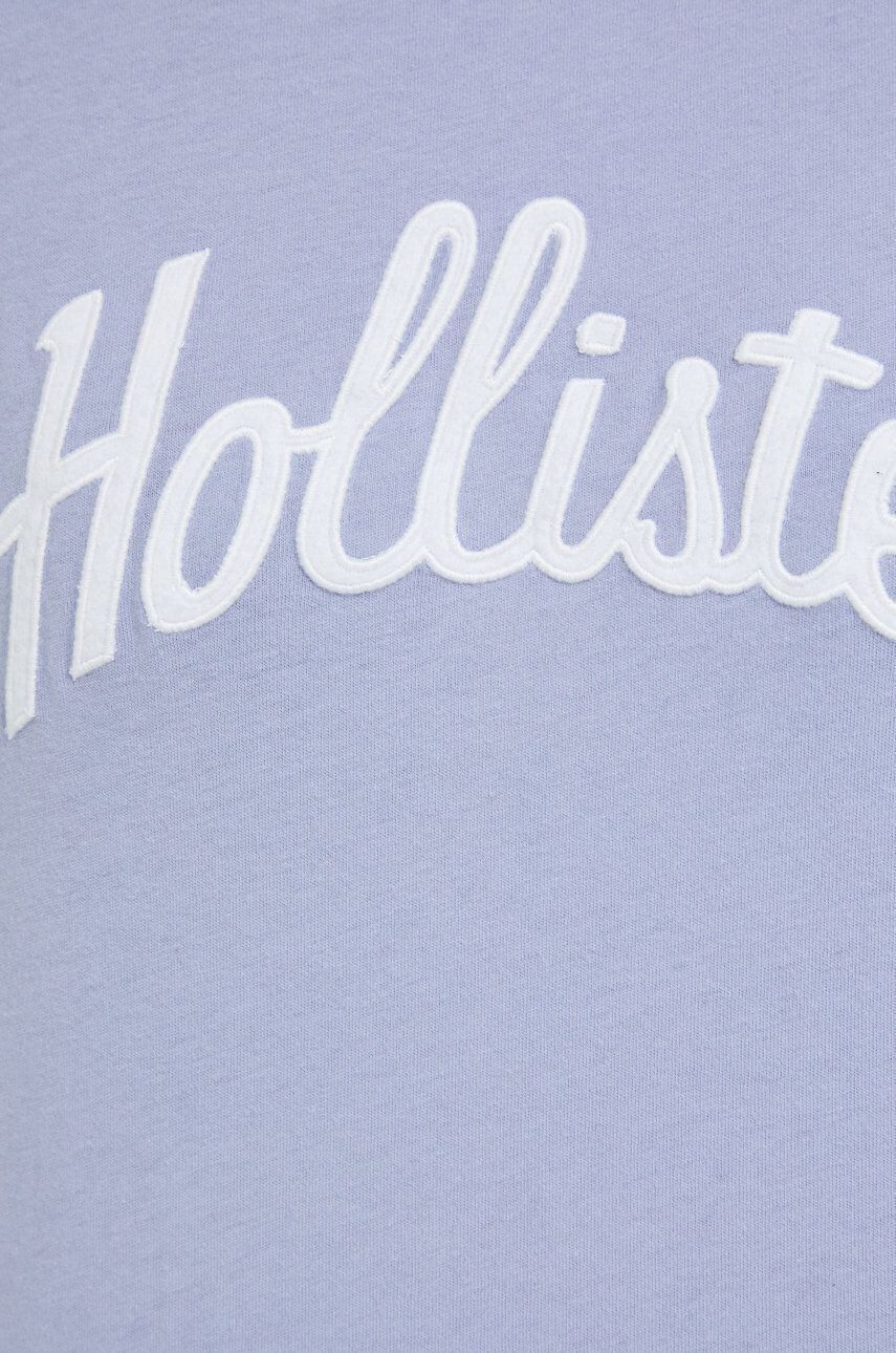 Hollister Co. Košile černá barva regular s klasickým límcem - Pepit.cz