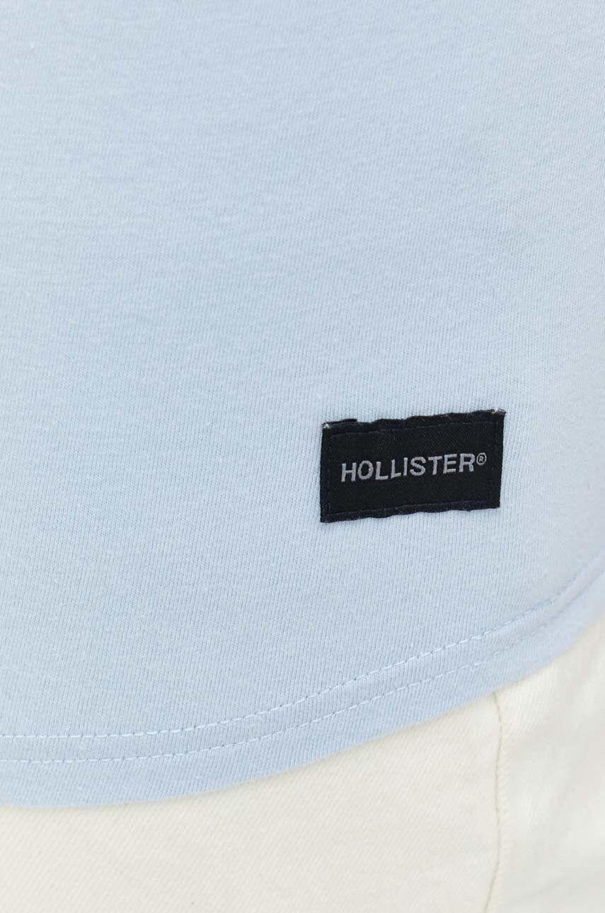 Hollister Co. Bavlněné tričko s dlouhým rukávem - Pepit.cz