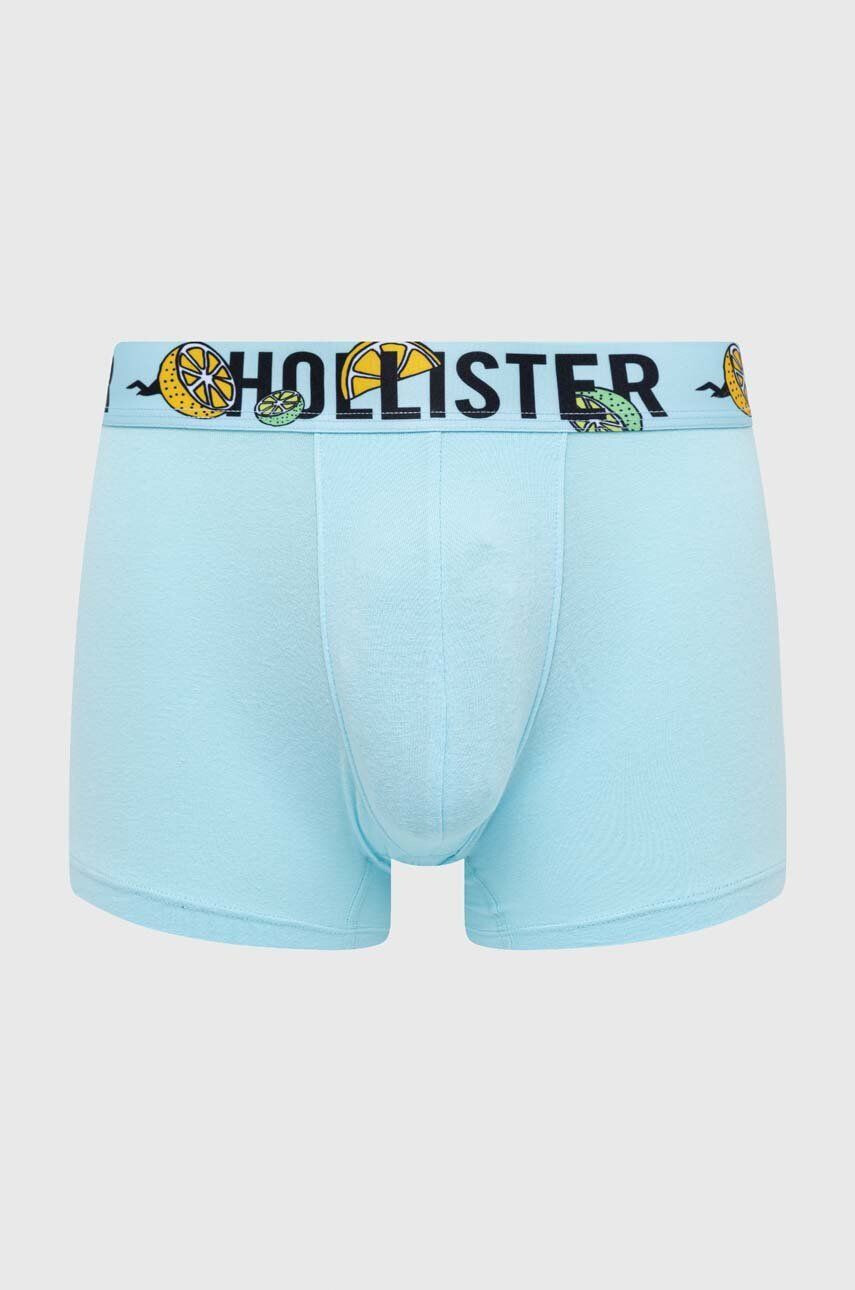 Hollister Co. Boxerky 3-pack pánské červená barva - Pepit.cz