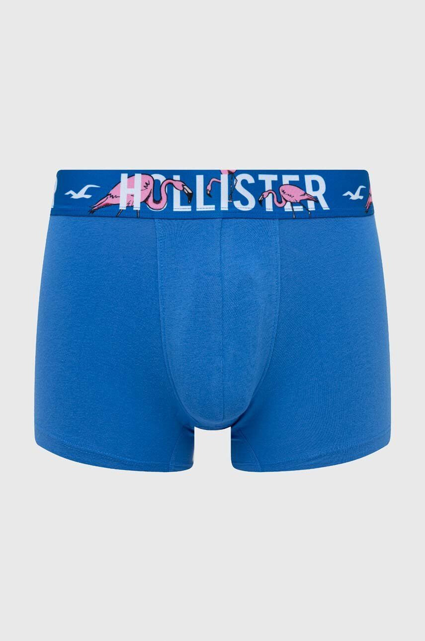 Hollister Co. Boxerky 3-pack pánské červená barva - Pepit.cz