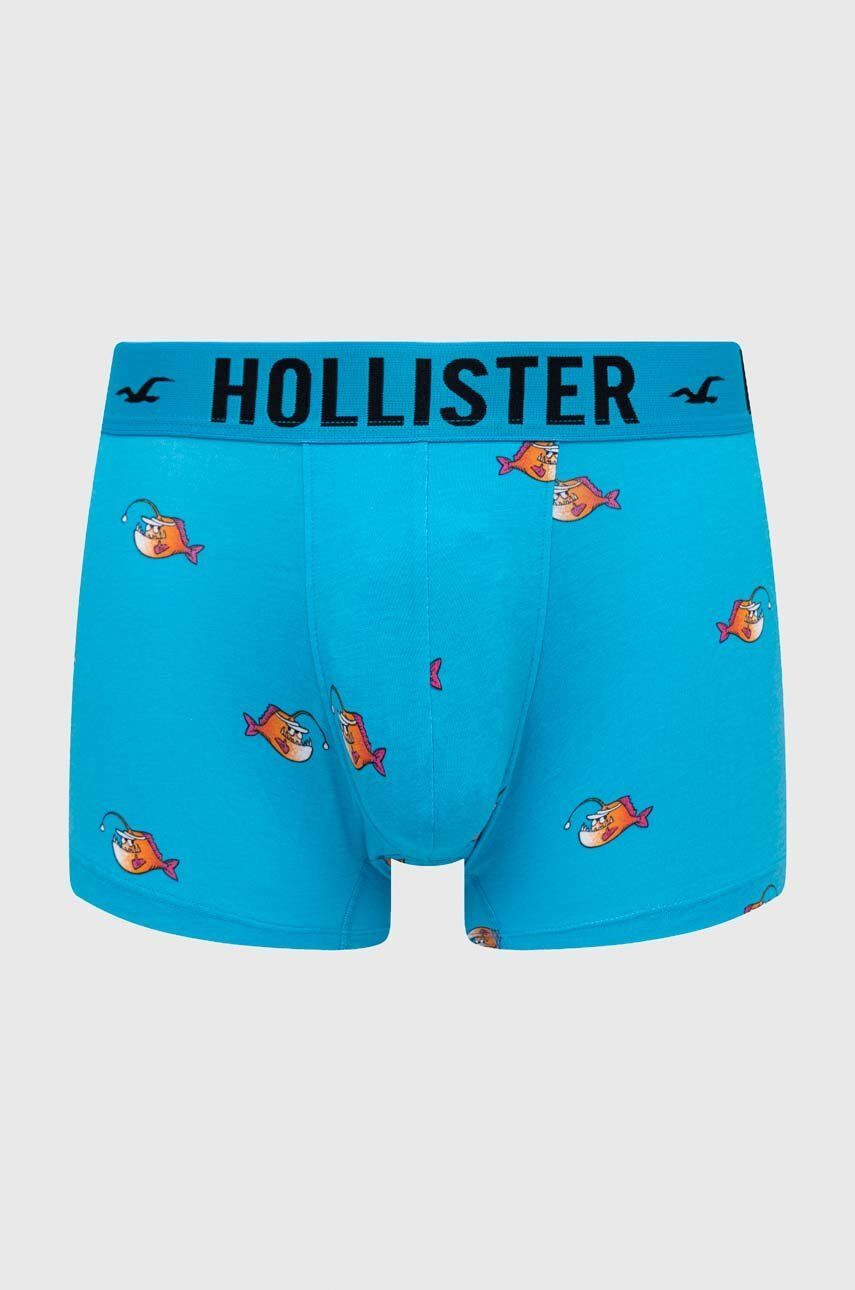 Hollister Co. Boxerky 3-pack pánské růžová barva - Pepit.cz