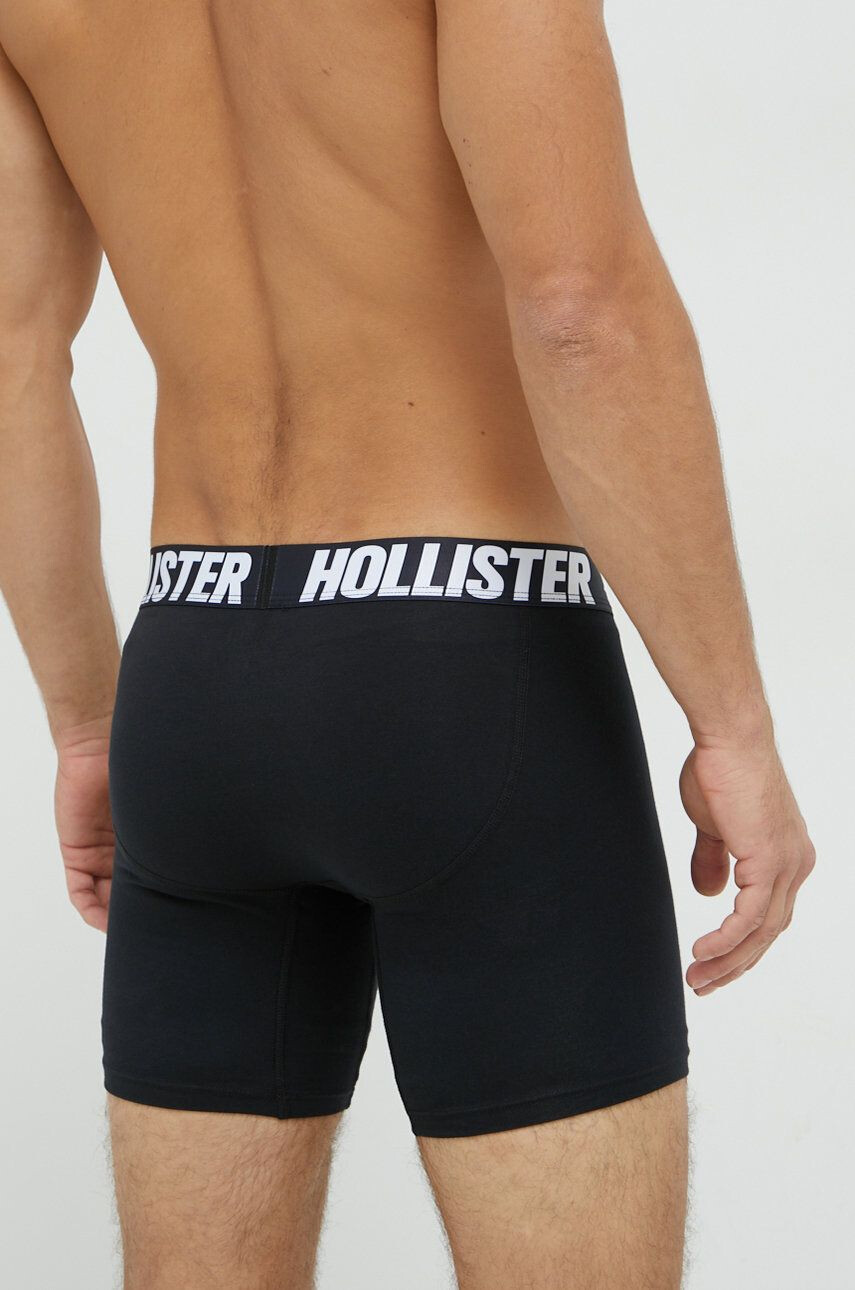 Hollister Co. Boxerky 5-pack pánské bílá barva - Pepit.cz