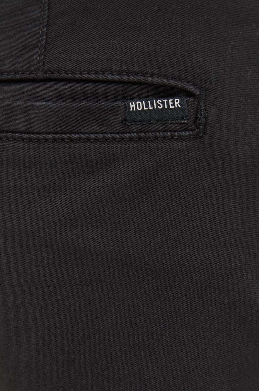 Hollister Co. Kraťasy pánské černá barva - Pepit.cz