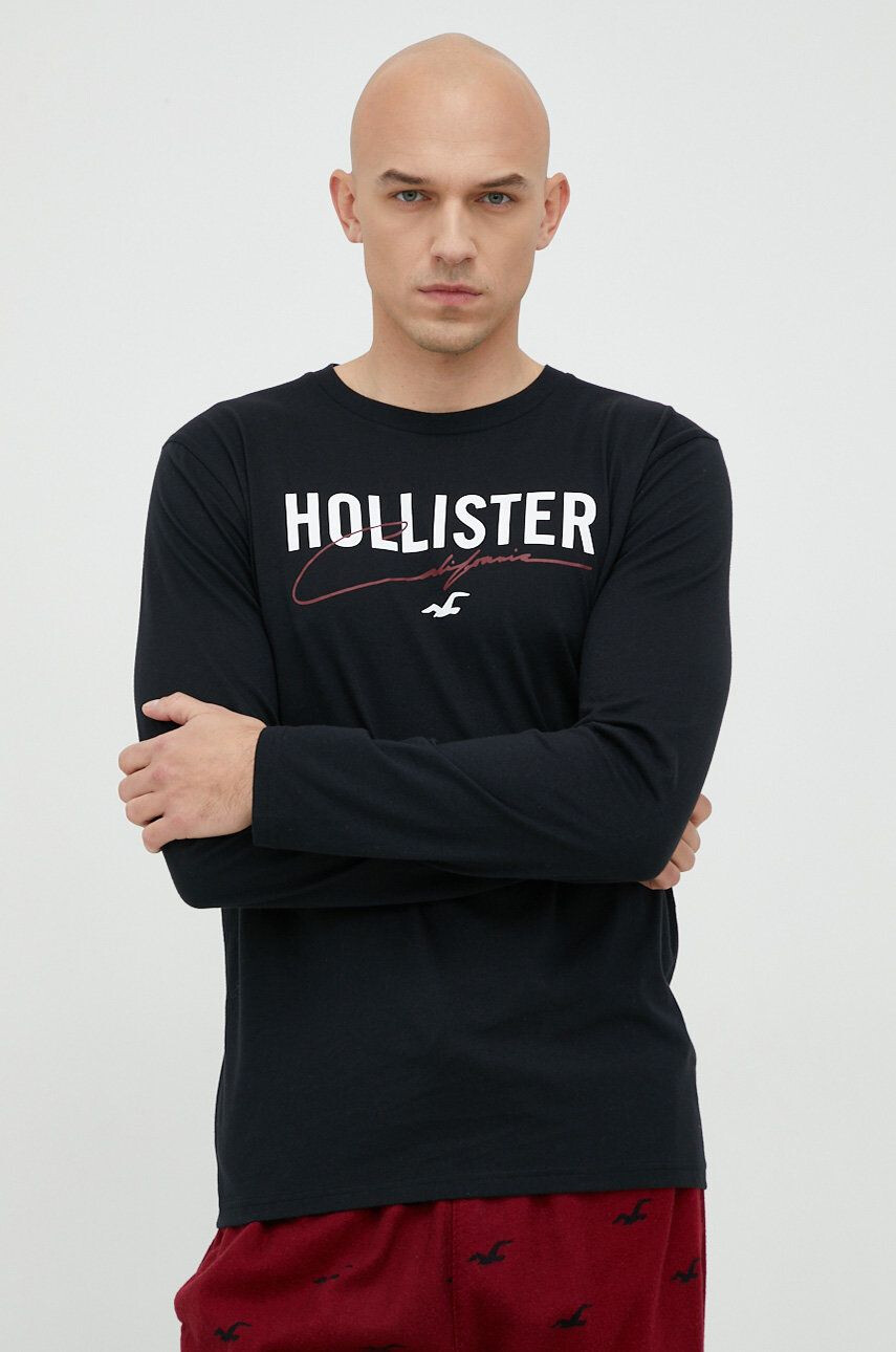 Hollister Co. Pyžamo červená barva - Pepit.cz