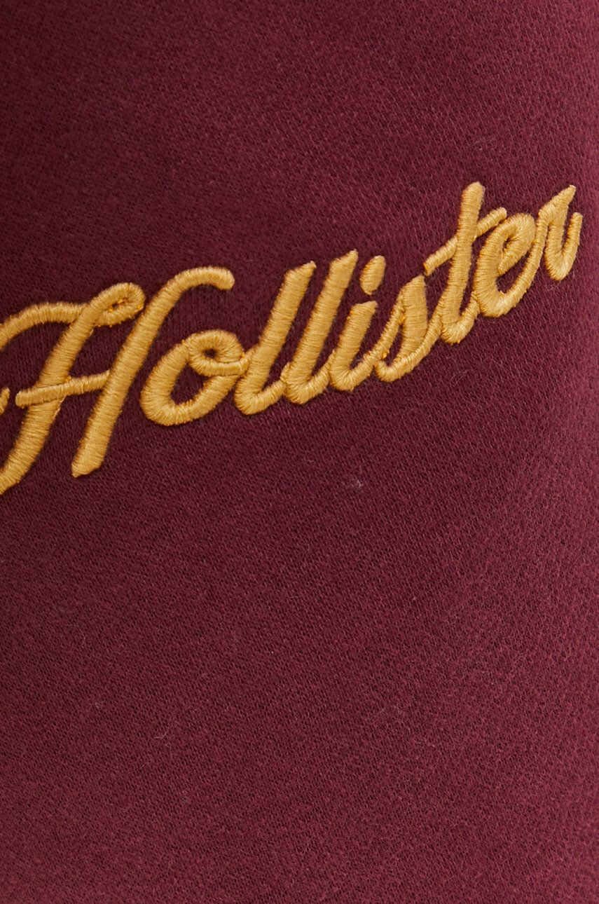 Hollister Co. Tepláky tmavomodrá barva hladké - Pepit.cz