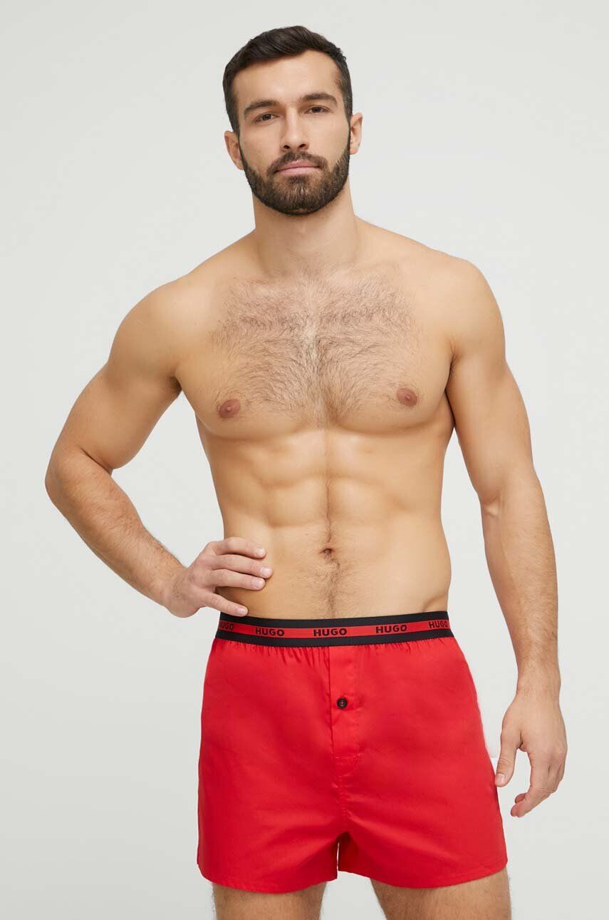 Hugo Bavlněné boxerky 2-pack - Pepit.cz