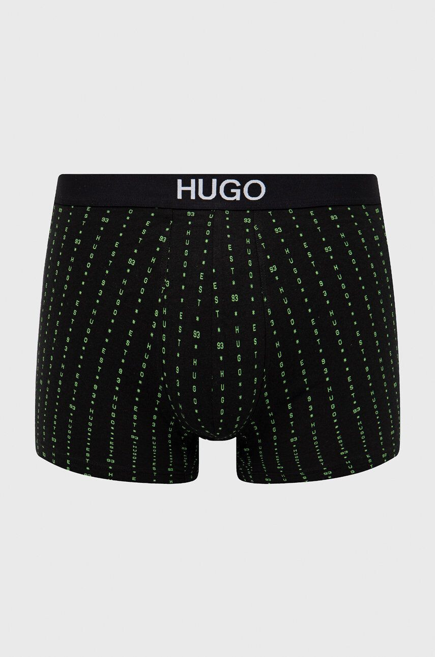 Hugo Boxerky (2-pack) pánské černá barva - Pepit.cz