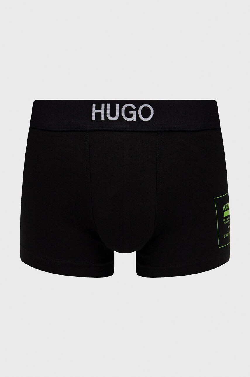 Hugo Boxerky (2-pack) černá barva - Pepit.cz