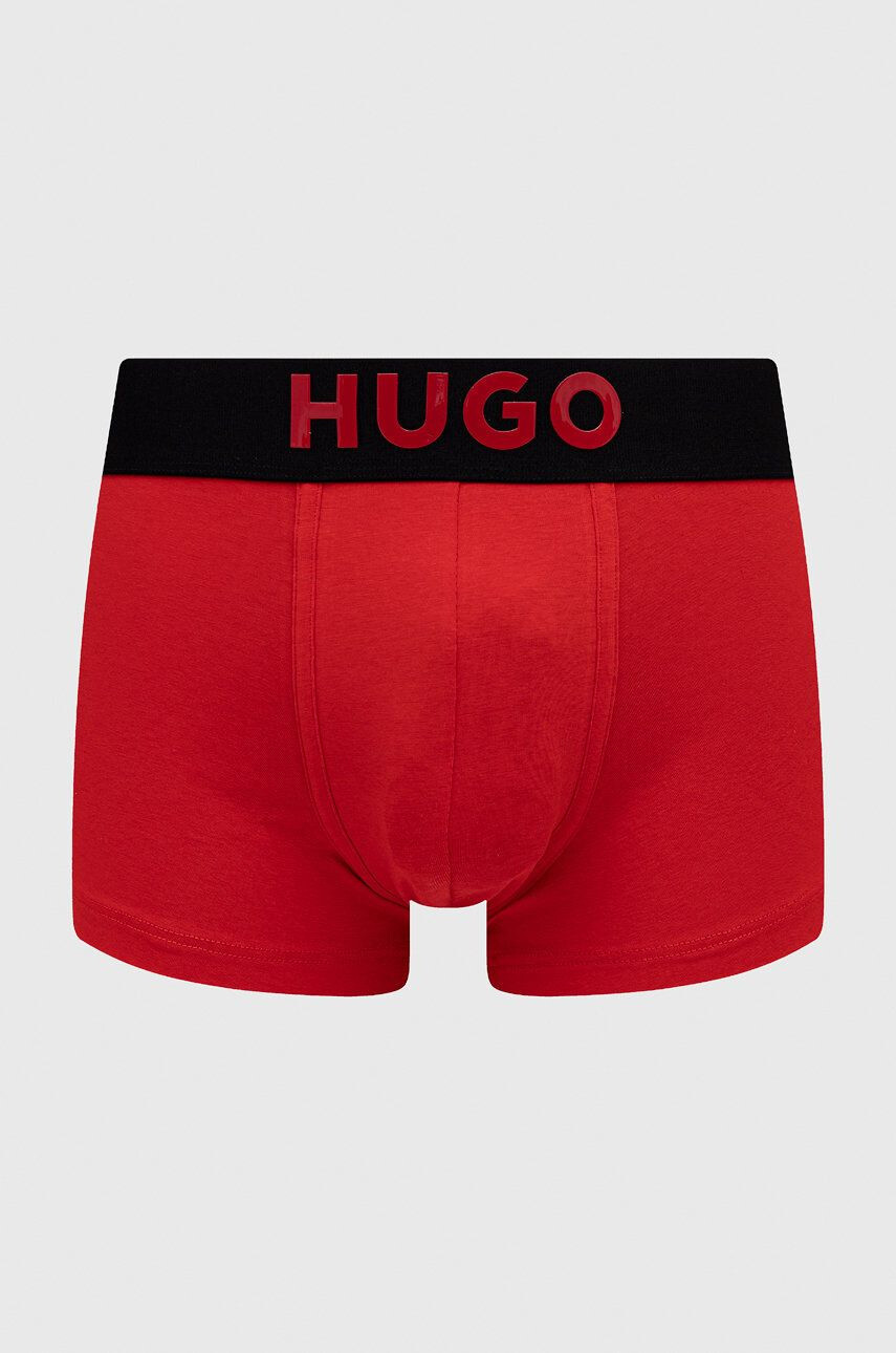 Hugo Boxerky (3-pack) pánské bílá barva - Pepit.cz