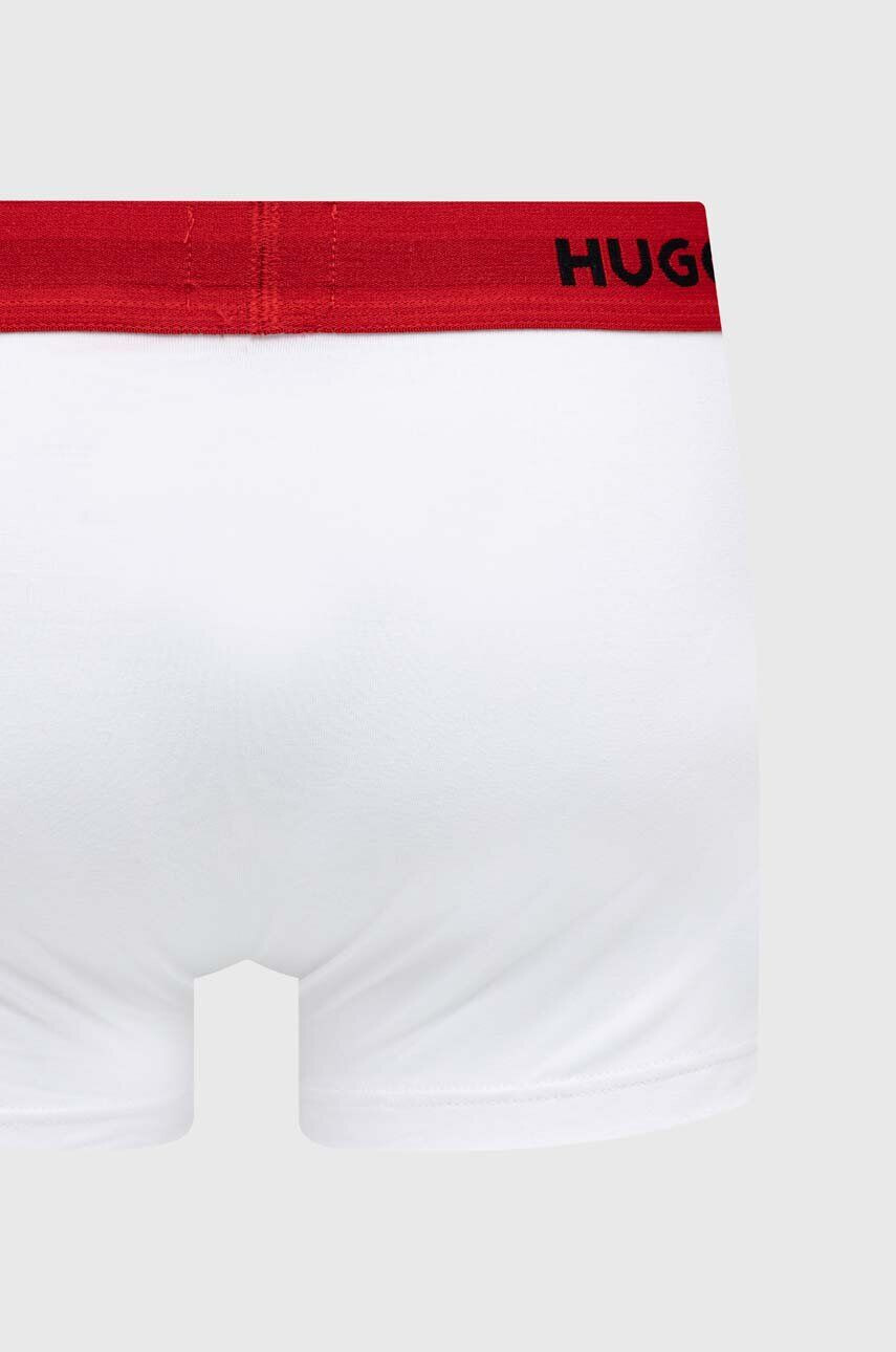 Hugo Boxerky 3-pack pánské černá barva - Pepit.cz