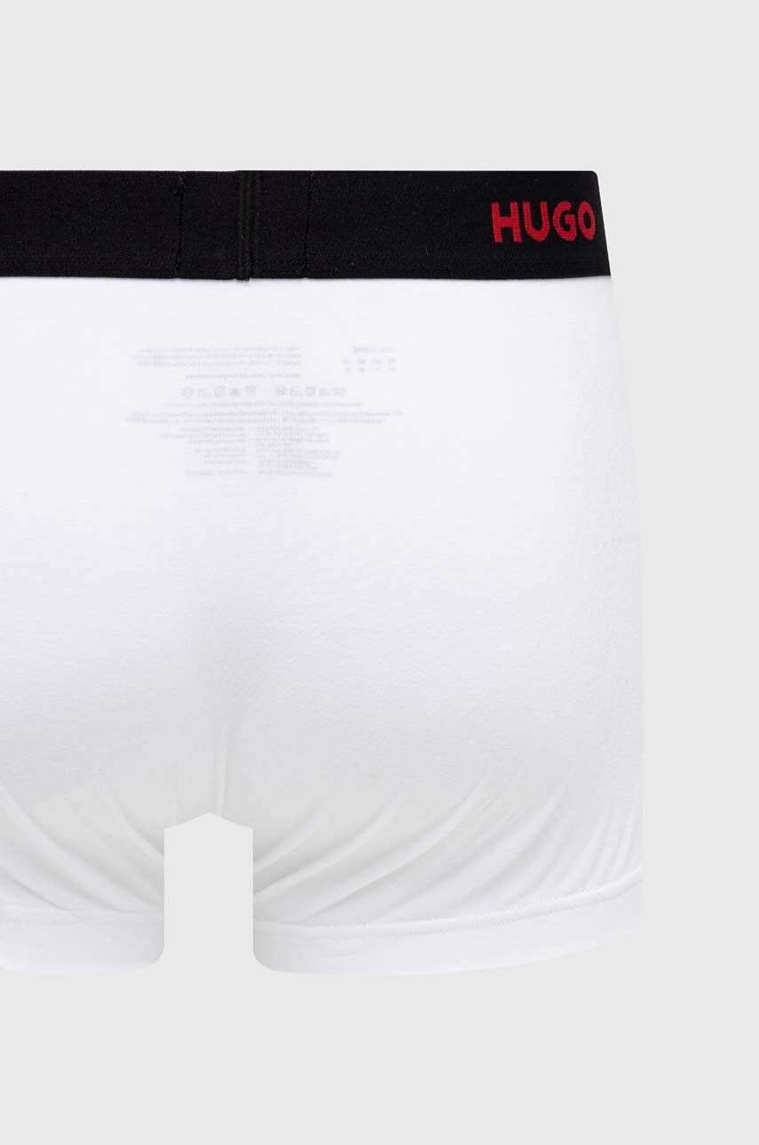 Hugo Boxerky 3-pack pánské černá barva - Pepit.cz