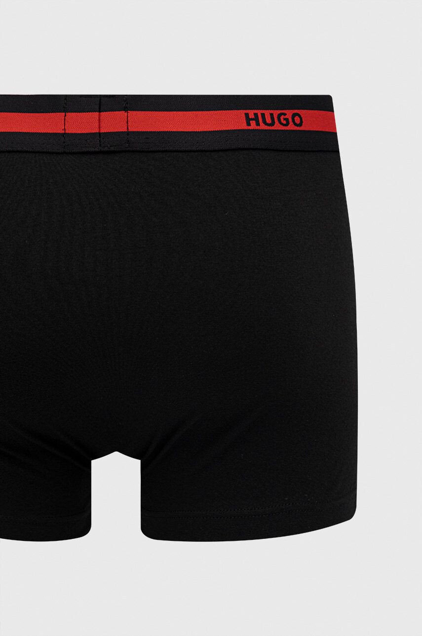 Hugo Boxerky 2- pack) pánské černá barva - Pepit.cz