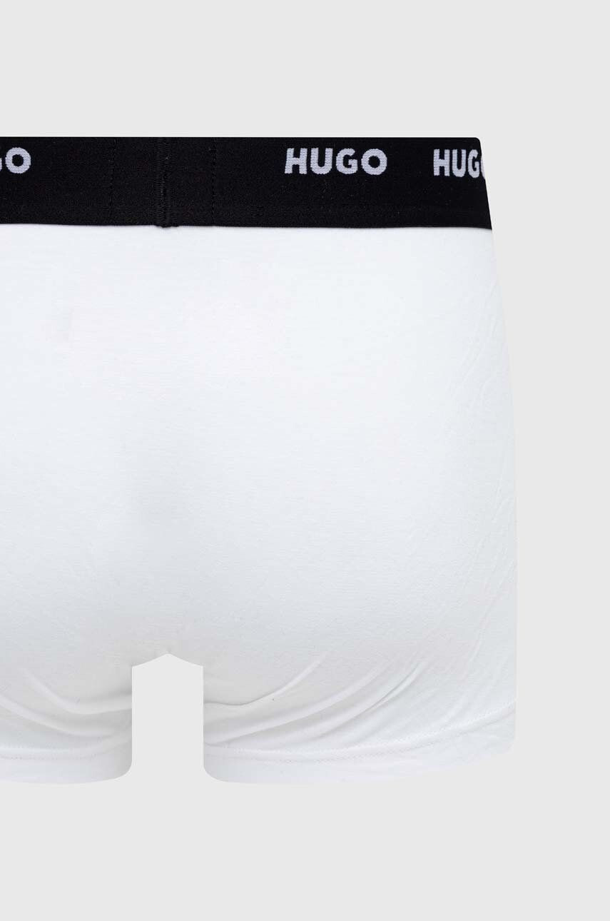 Hugo Boxerky 5-pack pánské černá barva - Pepit.cz