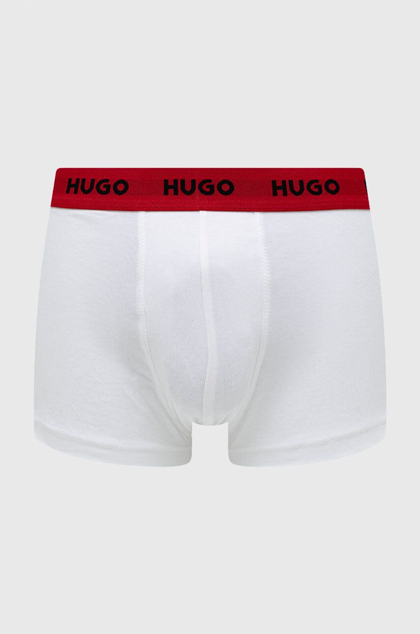 Hugo Boxerky (3-pak) pánské černá barva - Pepit.cz