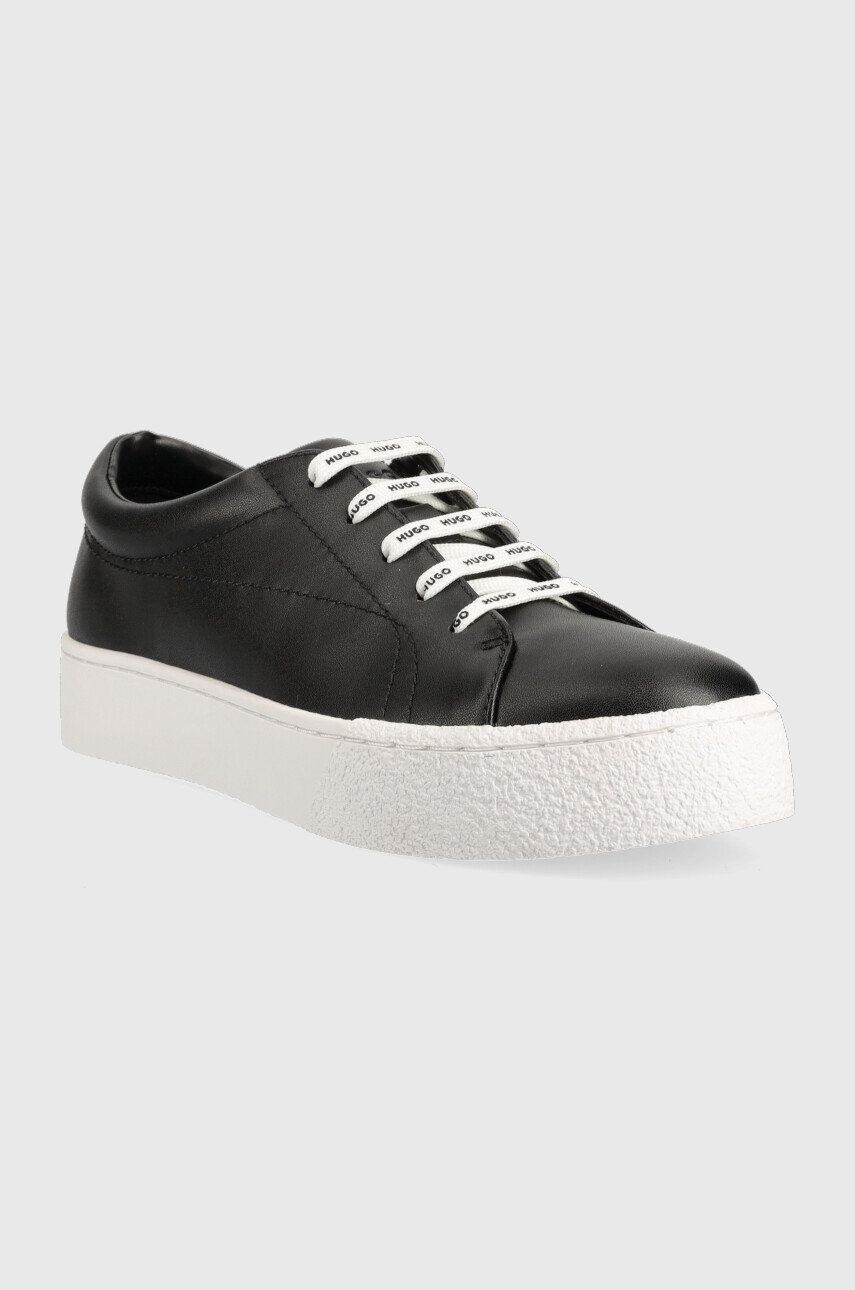 Hugo Sneakers boty Arya Lowcut černá barva - Pepit.cz