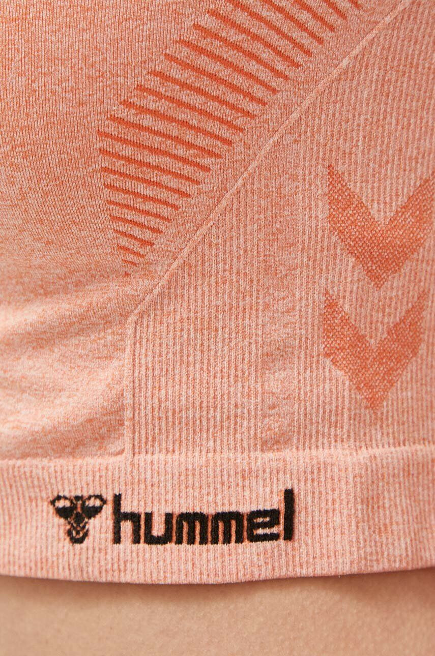 Hummel Tričko na jógu oranžová barva - Pepit.cz