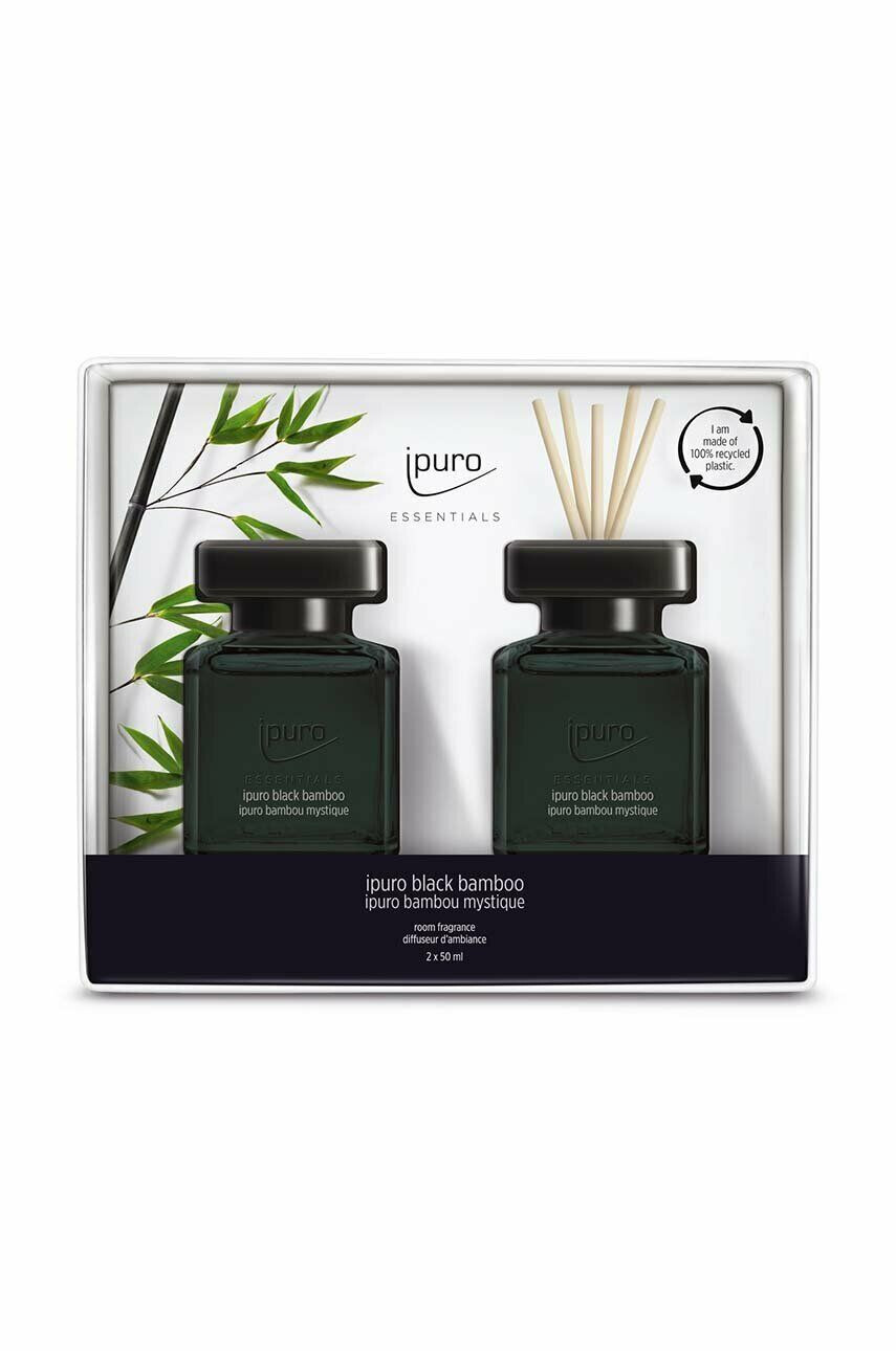 Ipuro Sada aroma difuzéru Black Bamboo 2 x 50 ml - Pepit.cz