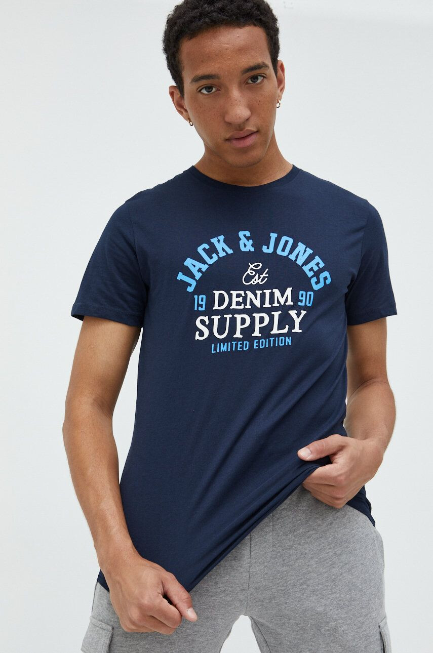 Jack & Jones Bavlněné tričko - Pepit.cz