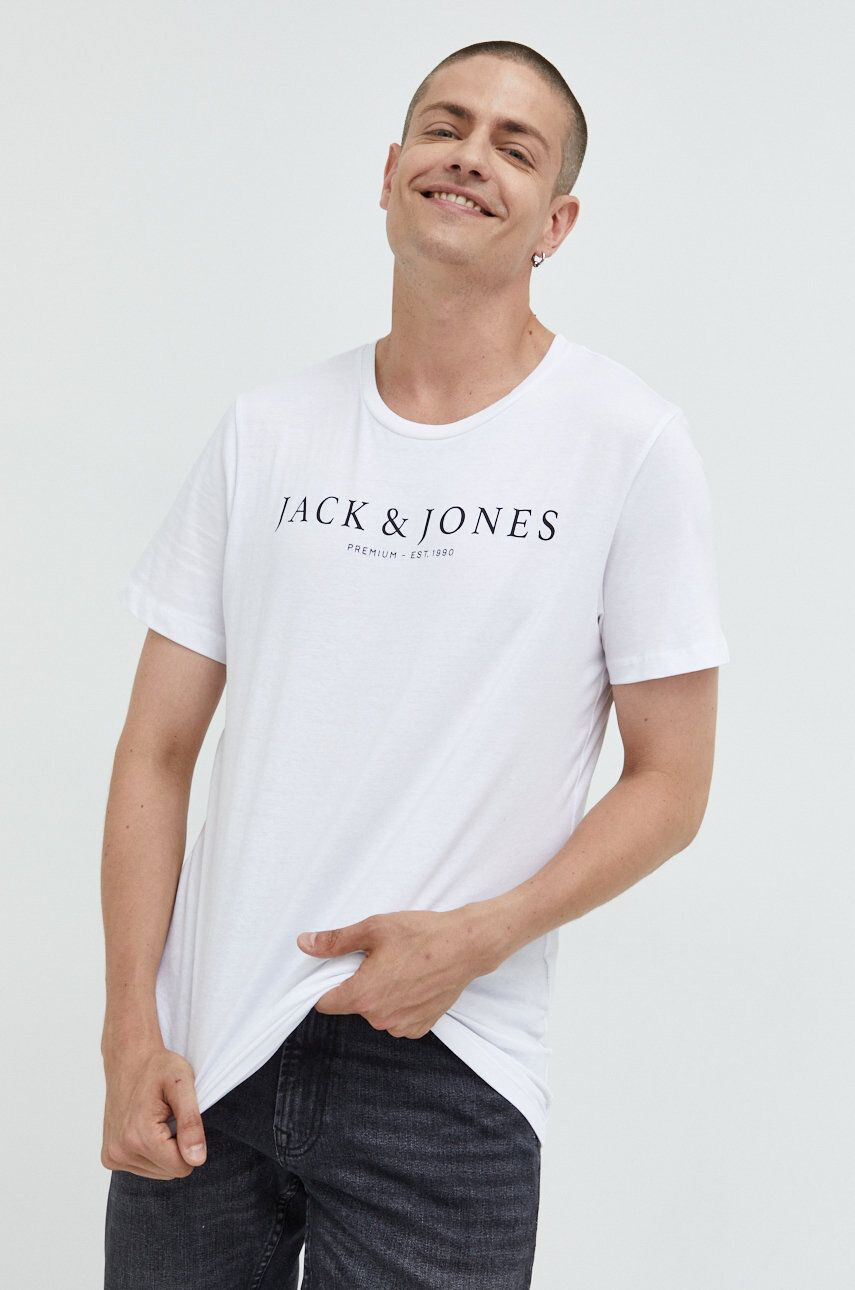 Jack & Jones Bavlněné tričko - Pepit.cz