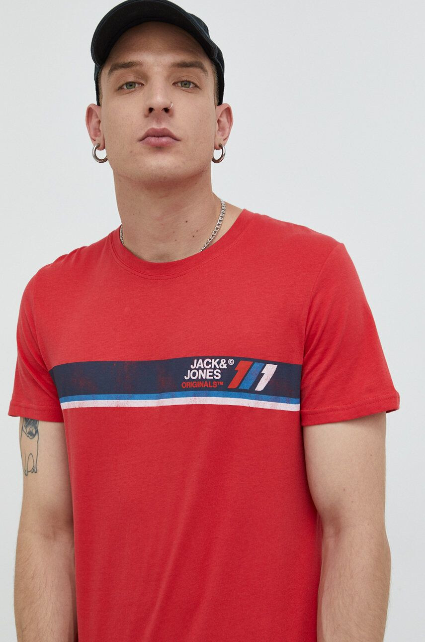 Jack & Jones Bavlněné tričko Jornate - Pepit.cz