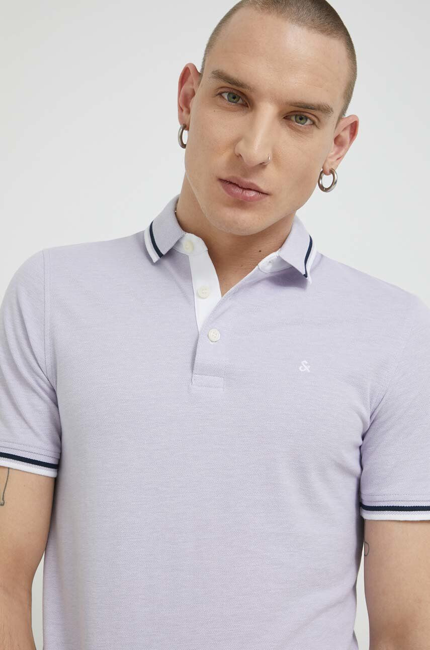 Jack & Jones Bavlněné polo tričko JJEPAULOS - Pepit.cz