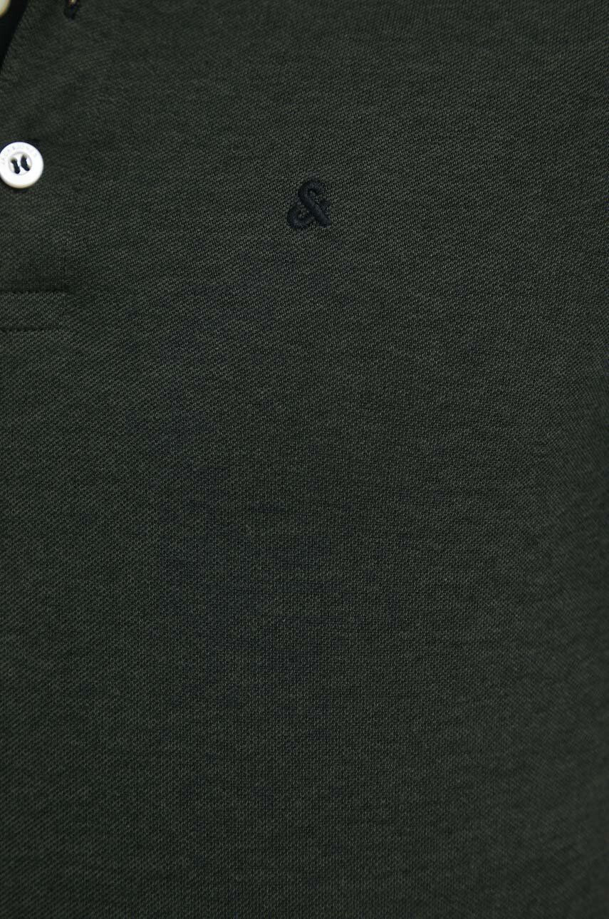 Jack & Jones Bavlněné polo tričko JJEPAULOS žlutá barva 12199711 - Pepit.cz