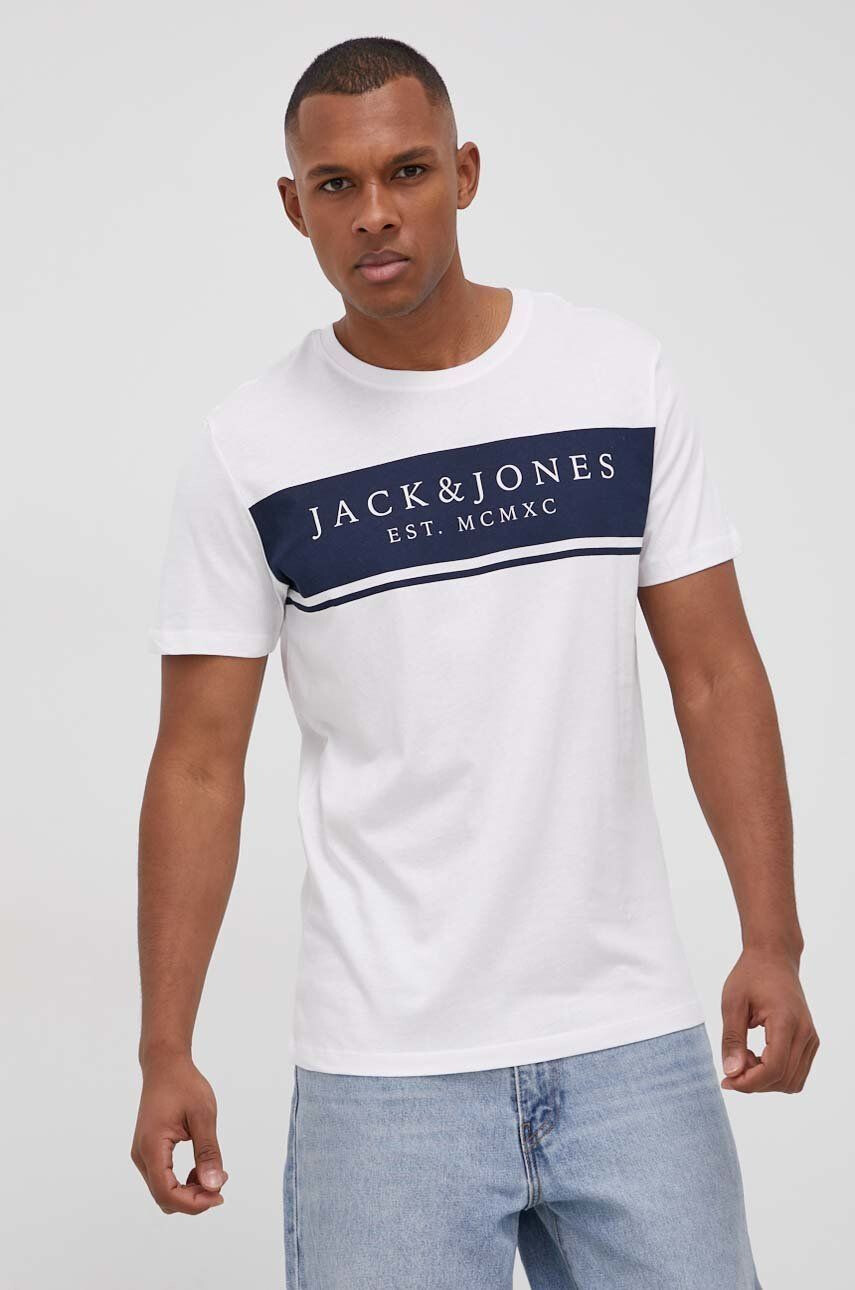 Jack & Jones Bavlněné tričko - Pepit.cz