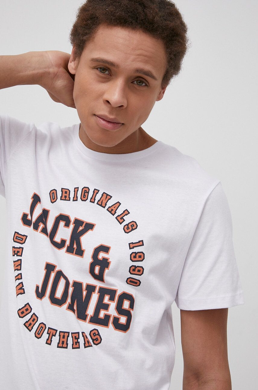 Jack & Jones Bavlněné tričko - Pepit.cz