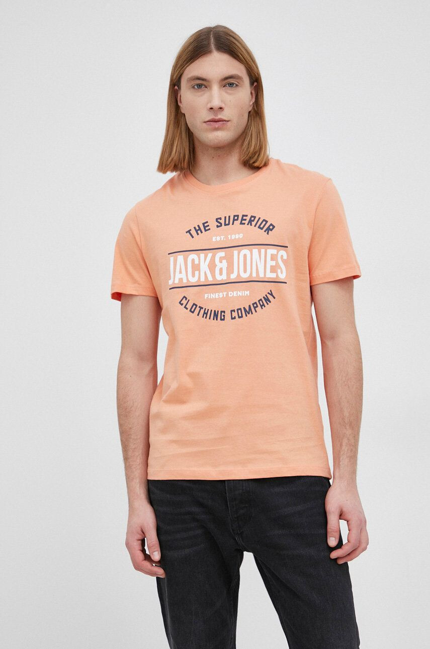 Jack & Jones Bavlněné tričko - Pepit.cz