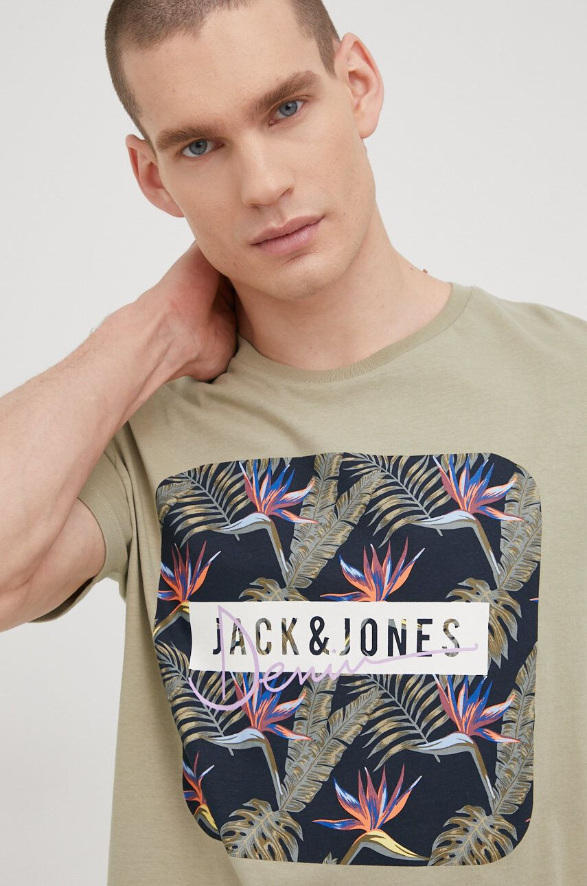 Jack & Jones Bavlněné tričko - Pepit.cz