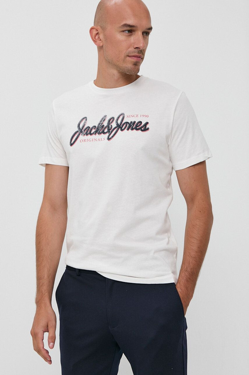 Jack & Jones Bavlněné tričko - Pepit.cz