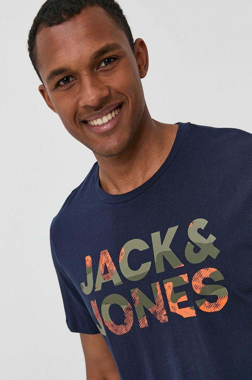 Jack & Jones Bavlněné tričko - Pepit.cz